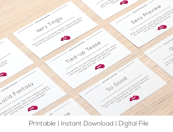 Foreplay cards